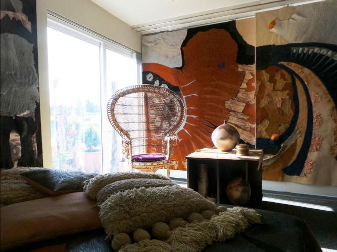 Beatrix Bosch, South African artist's new home forms the perfect backdrop to her incredible artworks.